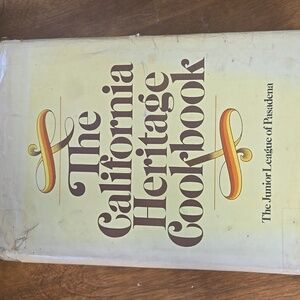 Vintage The California Heritage Cookbook - Hardcover 1976 culinary history